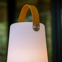 Lampe nomade d'extérieur - blanc