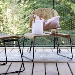 Lampe nomade d'extérieur - blanc