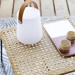 Lampe nomade d'extérieur - blanc