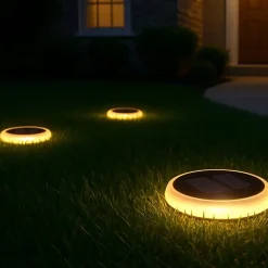 Lampe Piquet Solaire Ronde IP65 0,6W CCT - 3000K/4000K/6500K - SILAMP