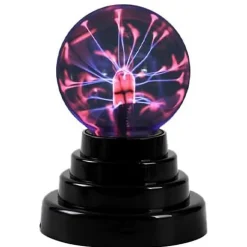 Lampe Plasma I-Total XL2635 - 3" Magique Lampe Plasma Sensible au Toucher et au Son Lumière Nouveauté Lumières de Nuit