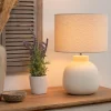 Lampe ronde Lali H43cm blanc - Atmosphera