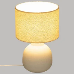 Lampe ronde Lali H43cm blanc - Atmosphera
