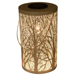 Lampe solaire décorative LED blanche