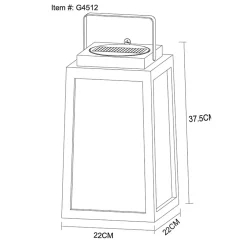 Lampe solaire design AURA SOLAIRE - Bois & Verre - USB rechargeable - 2 couleurs - 3 intensités