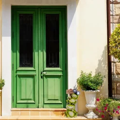 Lampe solaire LED Grenouille terrasse jardin plastique vert extérieur hauteur 45cm LED fixes