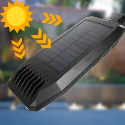 LAMPE SOLAIRE LED RSL018 BLACK