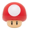 Lampe Super Mario rouge, veilleuse décorative champignon 3D et sons, l.12,5 x H.12 cm sans fil, Paladone