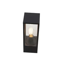 Lampe sur pied d'extérieur intelligente noire 40 cm avec WiFi ST64 - Charlois