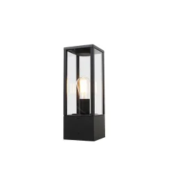 Lampe sur pied d'extérieur intelligente noire 40 cm avec WiFi ST64 - Charlois