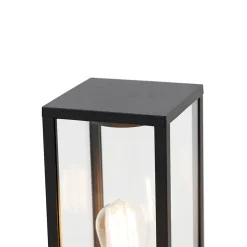 Lampe sur pied d'extérieur intelligente noire 40 cm avec WiFi ST64 - Charlois