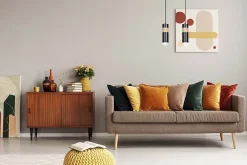 Lampe suspendue AKARI 2 BLACK, Emibig Lighting, Fabriqué en EU