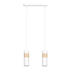 Lampe suspendue AKARI 2 WHITE, Emibig Lighting, Fabriqué en EU