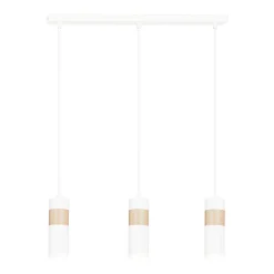 Lampe suspendue AKARI 3 WHITE, Emibig Lighting, Fabriqué en EU