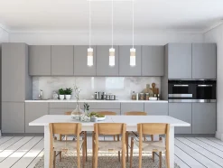 Lampe suspendue AKARI 3 WHITE, Emibig Lighting, Fabriqué en EU