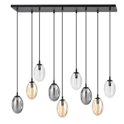 Lampe suspendue ASTRAL 9 BL MIX, Emibig Lighting, Fabriqué en EU