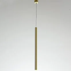 Lampe suspendue de plafond Light Prestige Lungo dorée 1 x G9 1 pc.