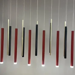 Lampe suspendue de plafond Light Prestige Lungo dorée 1 x G9 1 pc.