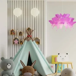 Lampe suspendue de plafond rose Light Prestige Farfalla 1 x E27 1 pc.