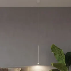 Lampe suspendue en acier 5 lampes 45x5x90cm Sollux