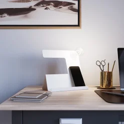 Lampe suspendue en acier 1 lampes 24x24x110cm Sollux