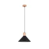 Lampe suspendue en acier 1 ampoule 4000K - 30x30x120cm Sollux
