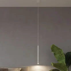 Lampe suspendue en acier 1 lampes 8x8x100cm Sollux