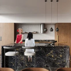 Lampe suspendue en acier 1 lampes 15x15x130cm Sollux