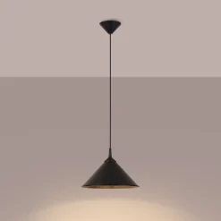 Lampe suspendue en acier 1 ampoule 4000K - 30x30x76cm Sollux