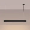Lampe suspendue en acier 1 lampes 100x8x120cm Sollux