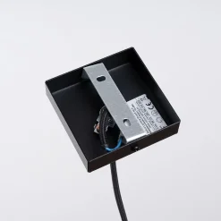 Lampe suspendue en acier/bois 1 lampes 24x8x133cm Sollux