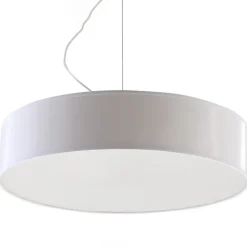 Lampe suspendue en PVC 3 ampoules 3000K - 45x45x111cm Sollux