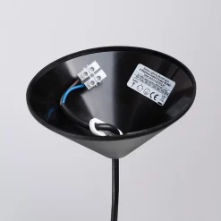 Lampe suspendue en tissu/PVC 1 ampoule 4000K - 40x40x88cm Sollux