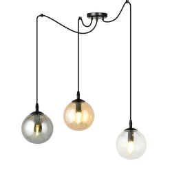Lampe suspendue GIGI 3 BL MIX, Emibig Lighting, Fabriqué en EU