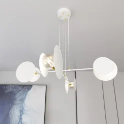 Lampe suspendue IDEA 4 WHITE, Emibig Lighting, Fabriqué en EU