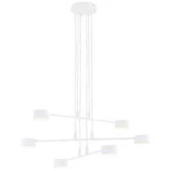 Lampe suspendue MODUS 6 WHITE, Emibig Lighting, Fabriqué en EU