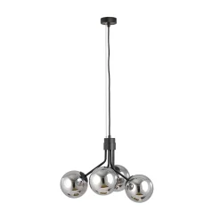 Lampe suspendue NOVA 4 BLACK/GRAFIT, Emibig Lighting, Fabriqué en EU