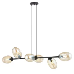 Lampe suspendue PANDORA 6 BL MIODOWY, Emibig Lighting, Fabriqué en EU