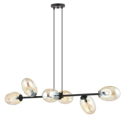 Lampe suspendue PANDORA 6 BL MIODOWY, Emibig Lighting, Fabriqué en EU