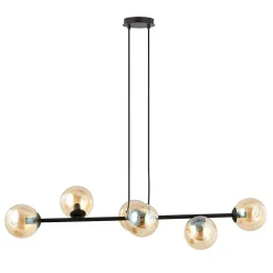 Lampe suspendue ROSSI 6 BL MIODOWY, Emibig Lighting, Fabriqué en EU
