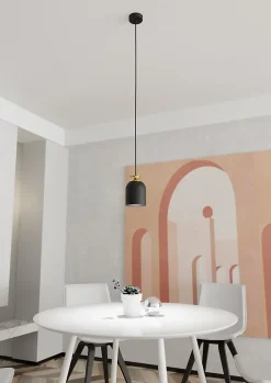 Lampe suspendue TARGET 1 BL, Emibig Lighting, Fabriqué en EU