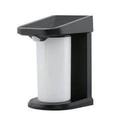 Lampes solaires d'extérieur NETTLIFE avec détecteur de mouvement Applique murale solaire d'extérieur 2 modes blanc chaud 3 000 K