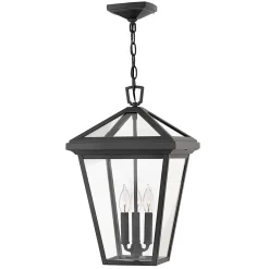 Lanterne à chaîne grande taille Alford Place 3 lumières