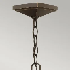 Lanterne à chaîne Manhattan 1 lumière 60W