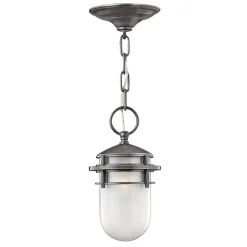 Lanterne à chaîne Reef 1 lumière - Hématite