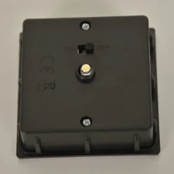 Lanterne carrée à piquer d'extérieur solaire LED integrée Macapa noir 0.12W