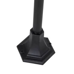 Lanterne classique noire 122 cm IP44 - Capital