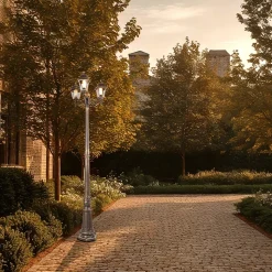 Lanterne classique or antique 3 lumières IP44 - Capital