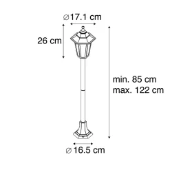 Lanterne classique or antique - New Haven