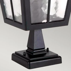 Lanterne de piédestal Canterbury 1 lumière